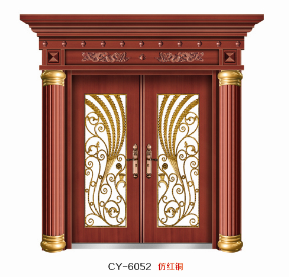 精品别墅大门系列 cy-6032 真铜2号 cy-6033 真铜1号 cy-6039 仿红铜